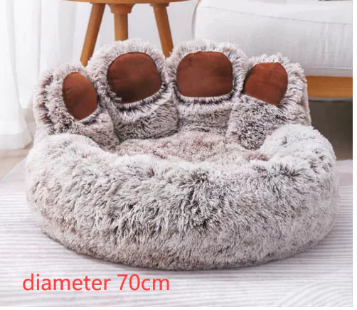 Paw Plush Cat Bed